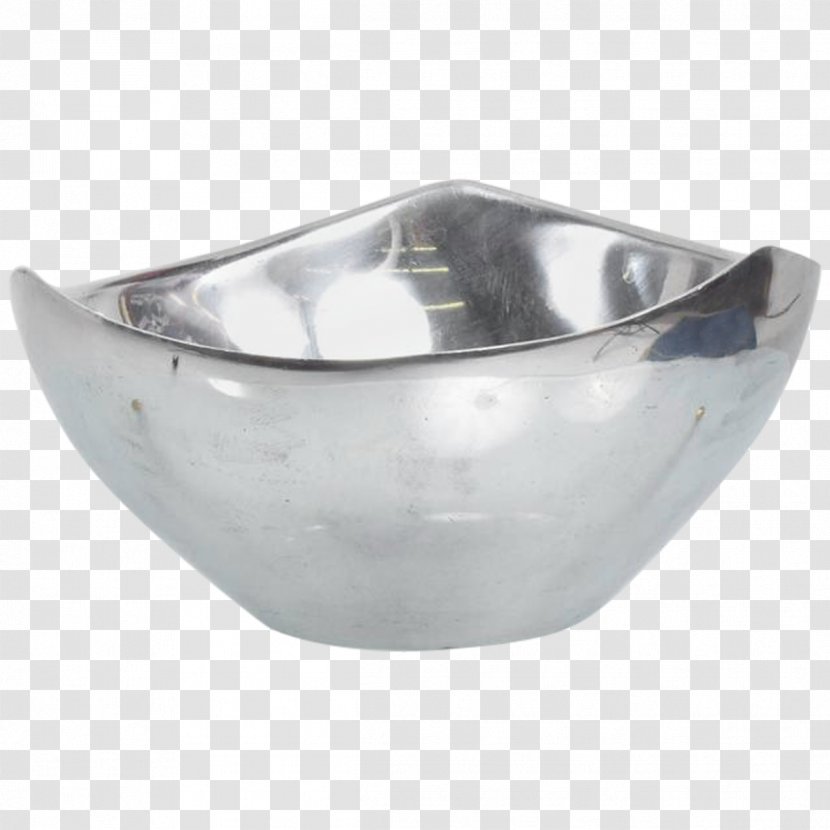 Bowl Table 1980s Design Silver - Metal Transparent PNG