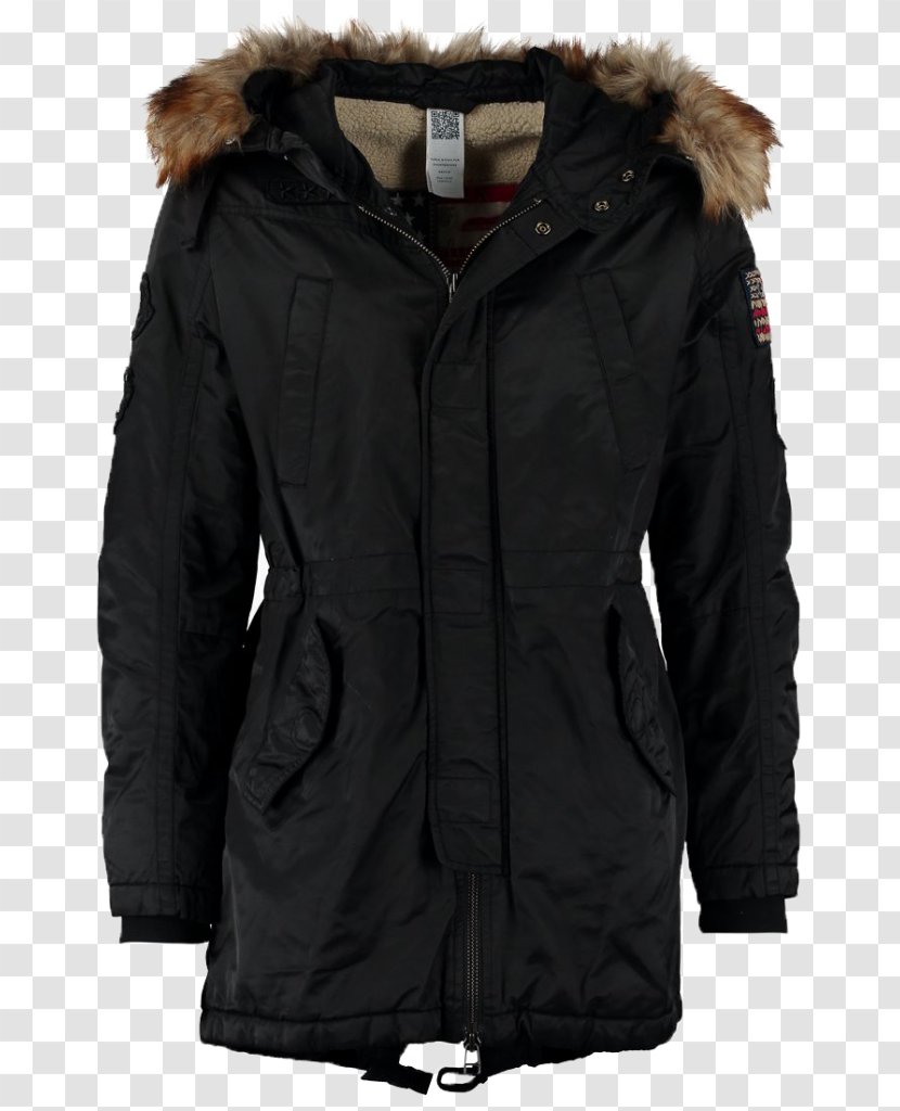 Coat Jacket Parka Motorcycle Down Feather - Lining Transparent PNG