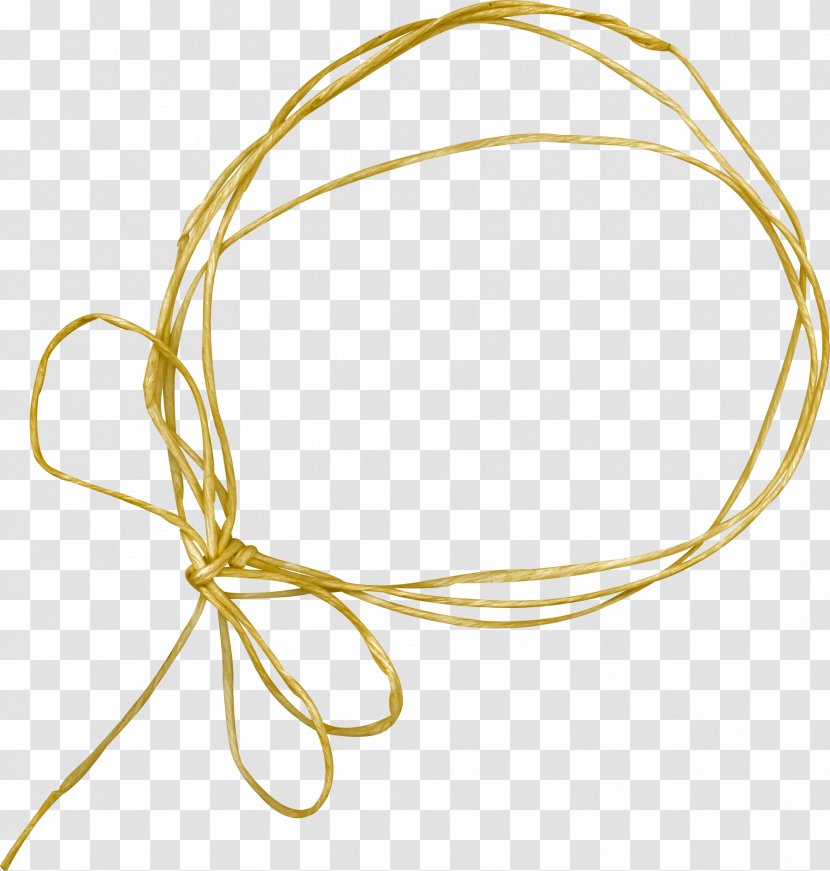 Rope Knot Material - Dynamic - Golden Transparent PNG