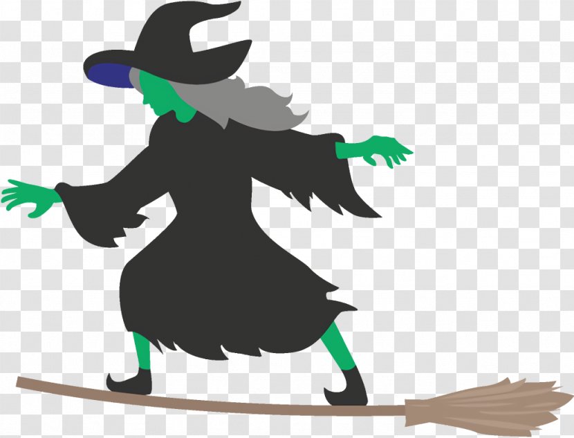 Witch Halloween - Dance - Animation Transparent PNG