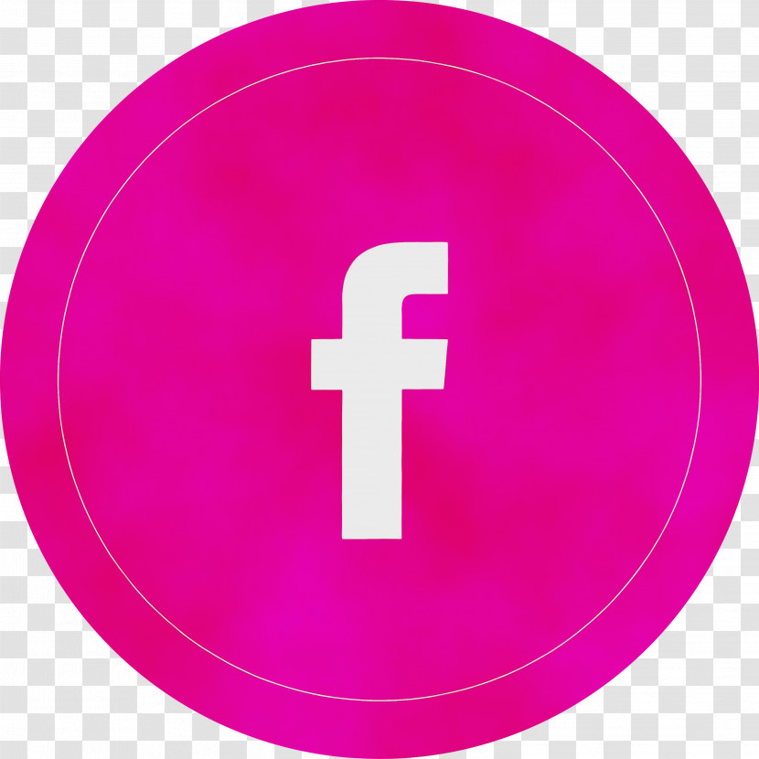 Circle Pink M Area Font Meter Transparent PNG