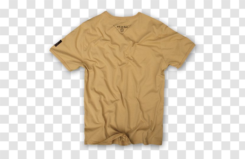 T-shirt Sleeve Clothing Henley Shirt - Brown - Tshirt Transparent PNG