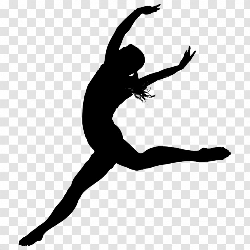 Modern Dance Ballet Jazz Silhouette Transparent PNG