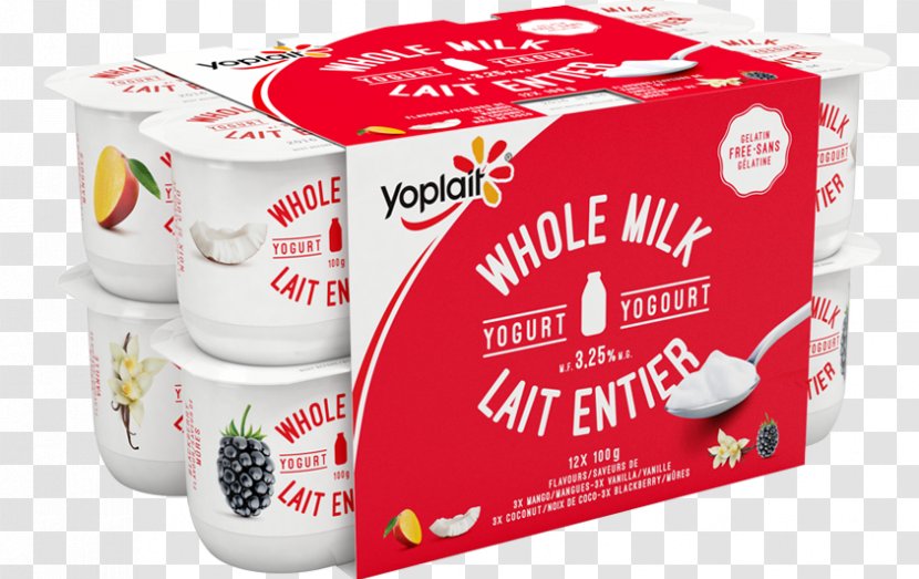 Milk Yoplait Yoghurt Frozen Yogurt Stonyfield Farm, Inc. - Brown Cow Transparent PNG