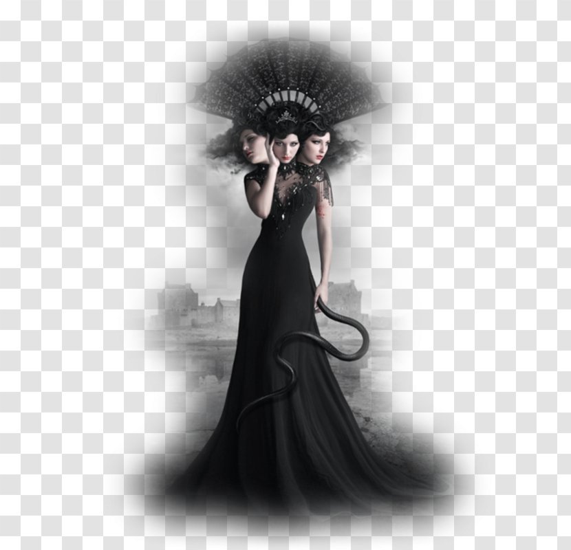 Hecate Mother Goddess Witchcraft Ghost - Silhouette Transparent PNG
