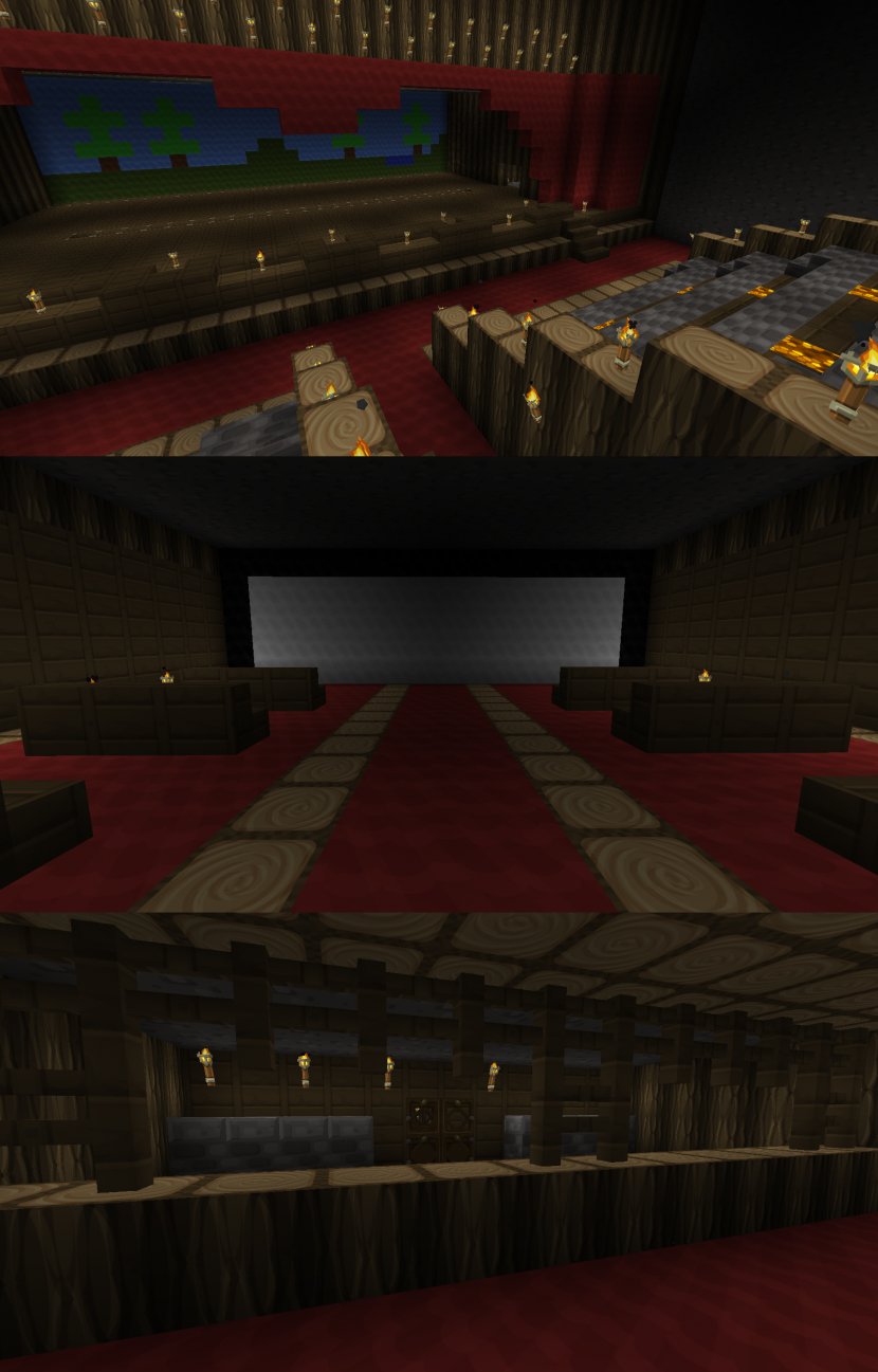 Minecraft: Pocket Edition Theatre Stage Theater - Minecraft - Movie Transparent PNG