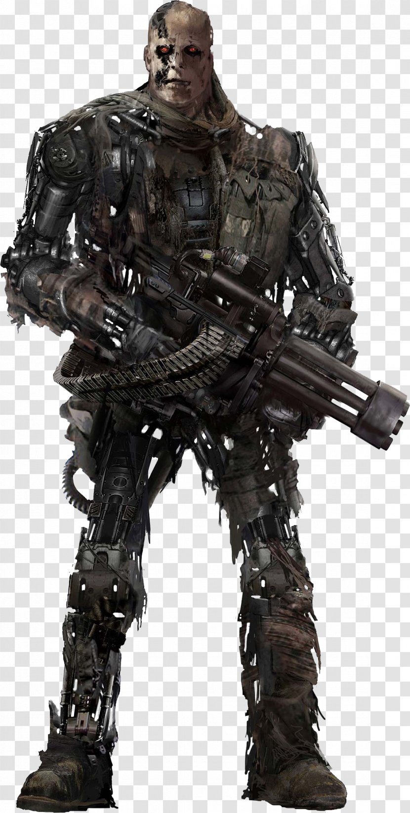 Terminator Salvation T-600 Suit Performer McG Skynet - Action Figure Transparent PNG