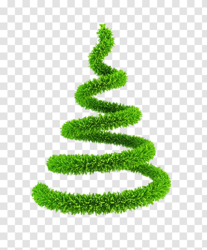 Christmas Tree New Year Clip Art - Creative Green Transparent PNG