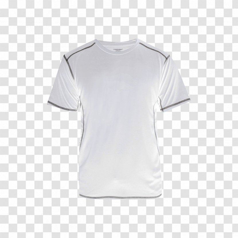 T-shirt Shoulder Sleeve - White - Prints Transparent PNG