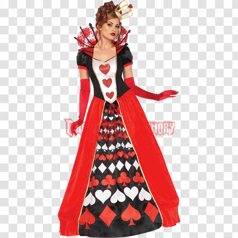 Queen Of Hearts Halloween Costume Mad Hatter Clothing Transparent PNG