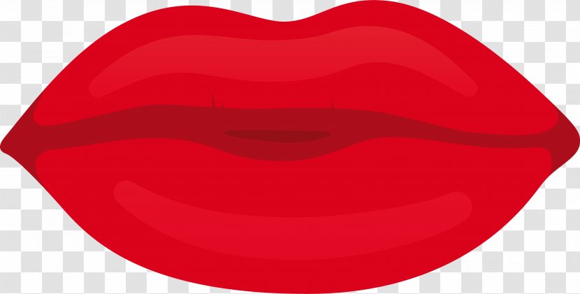 Lip Mouth Kiss Clip Art - Lips Vector Transparent PNG