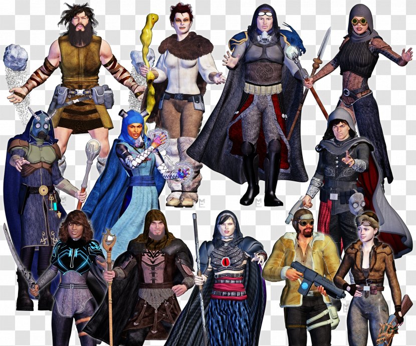 Middle Ages Costume Design Character - Magic User's Club Transparent PNG