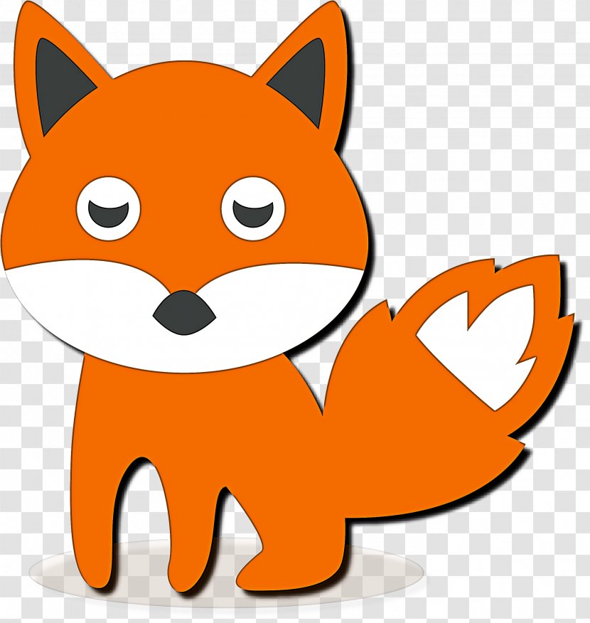 Orange - Fox - Snout Transparent PNG