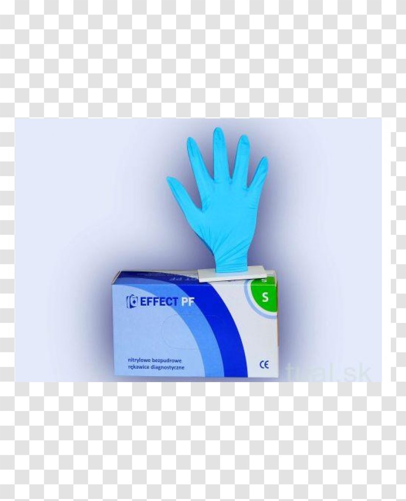 Medical Glove Hand Ambulance Wound - Effect Blue Transparent PNG