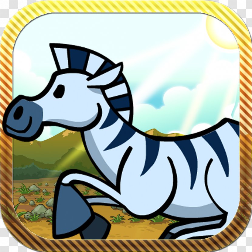 Horse Art - Character - Zebra Transparent PNG