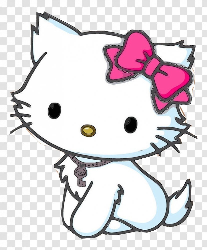 Hello Kitty Cat Kitten Drawing Character - Watercolor Transparent PNG