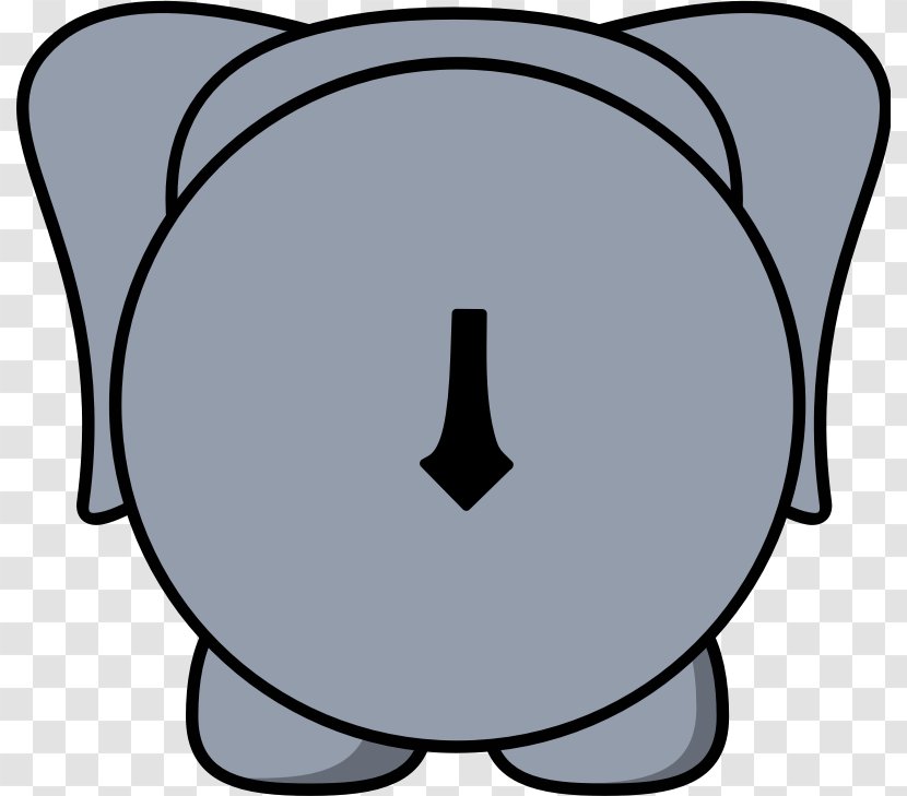 Cartoon Drawing Elephant Clip Art - Upload Clipart Transparent PNG