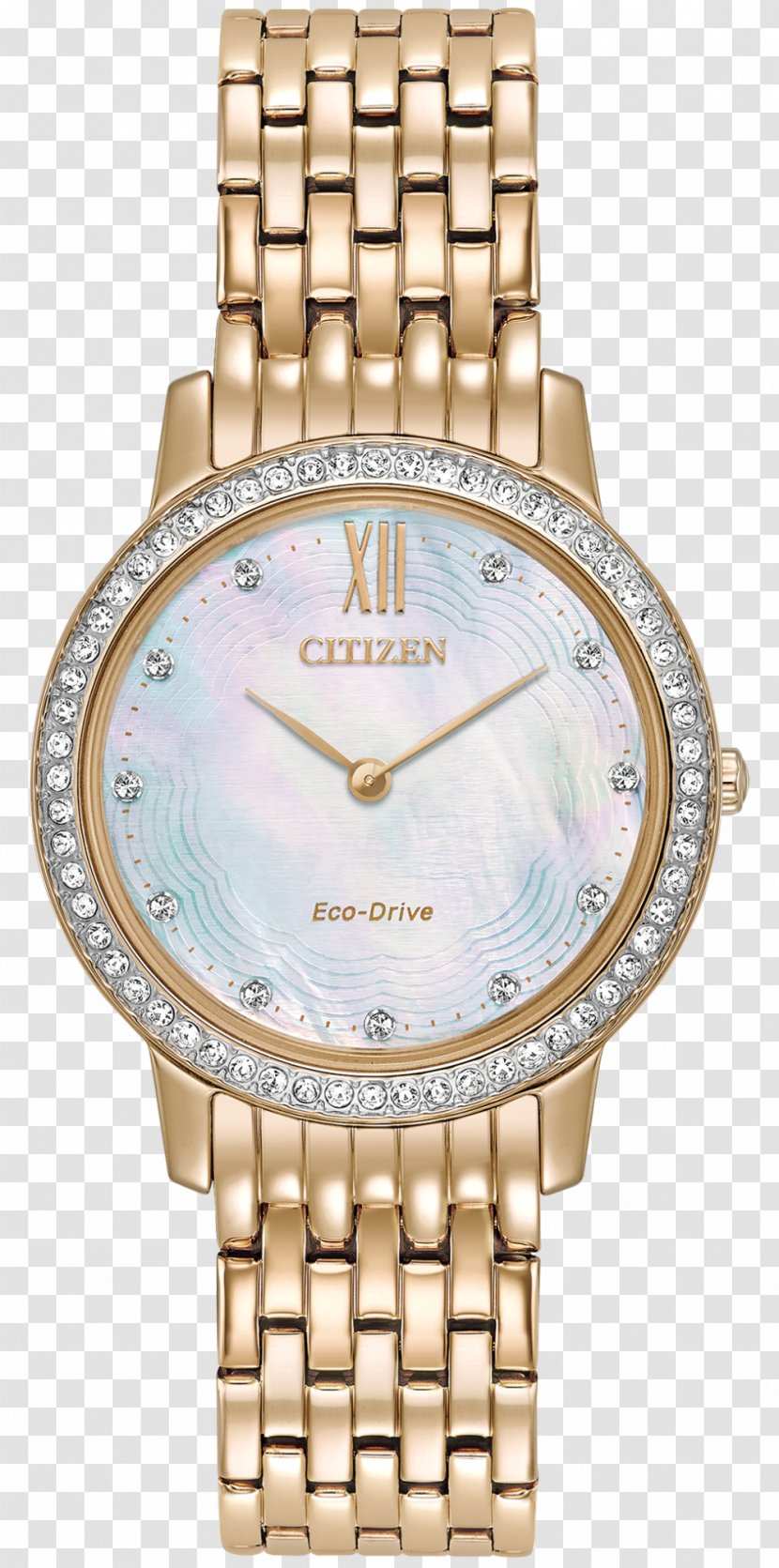 Eco-Drive Jewellery Watch Citizen Holdings Gold - Metal Transparent PNG