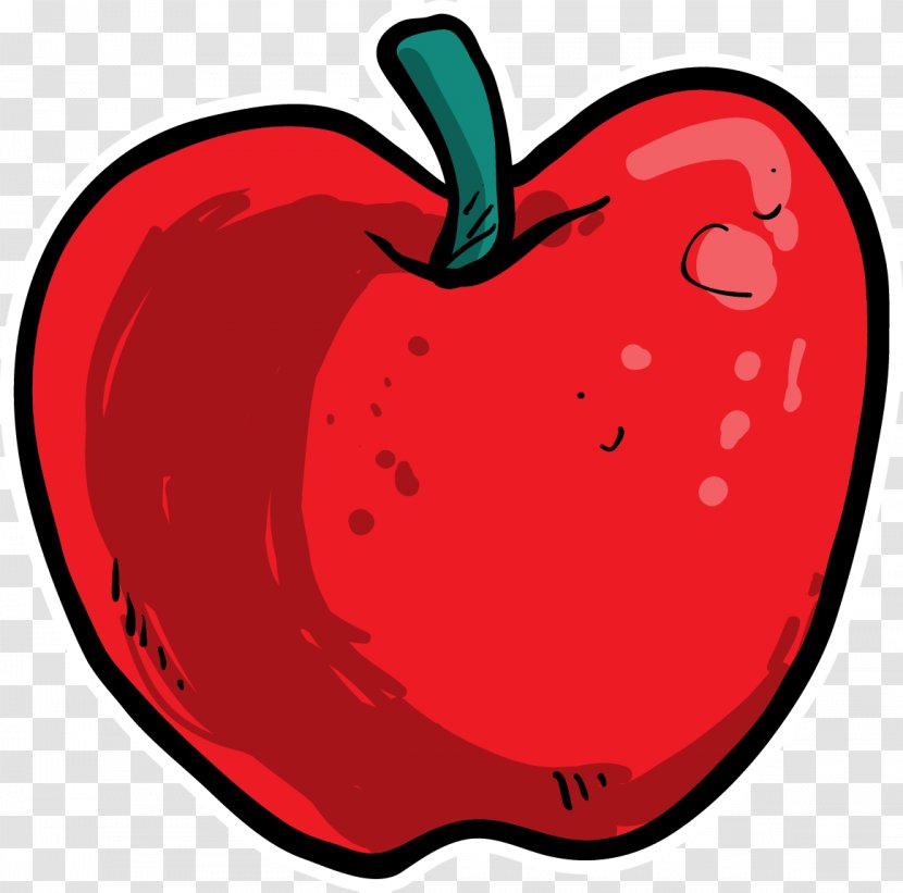 Apple Red Clip Art - Heart Transparent PNG