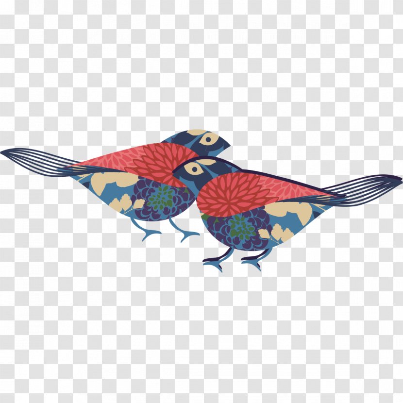 Bird House Sparrow Macaw Feather - Parrot - Two Birds Transparent PNG