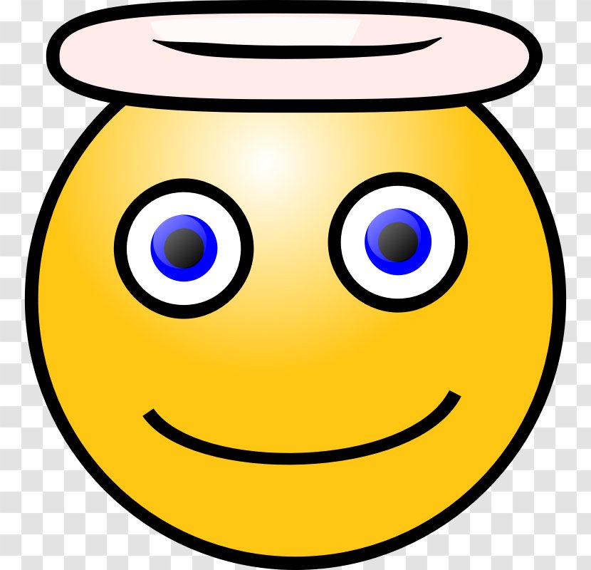 Smiley Animation Clip Art - Smile - Angel Halo Clipart Transparent PNG