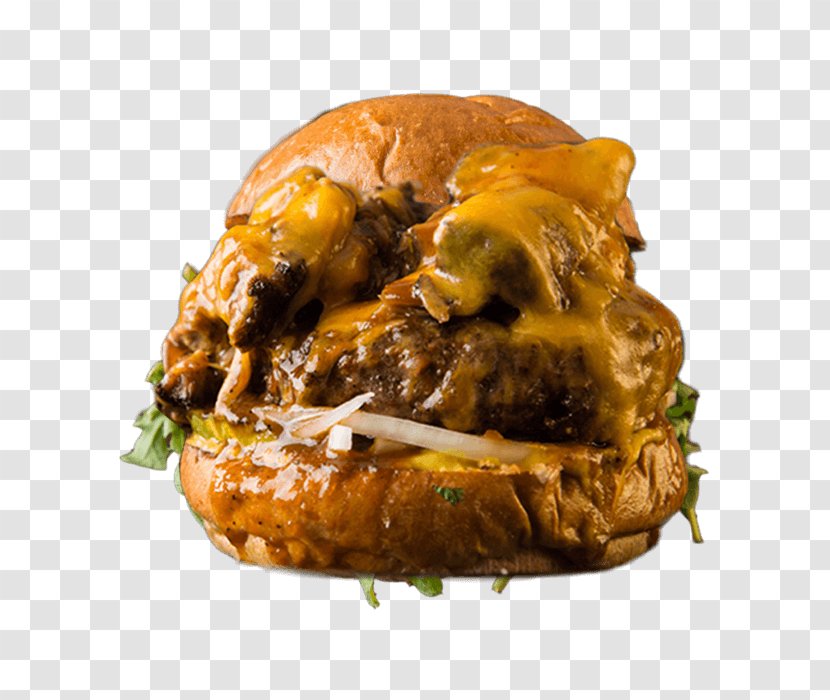 Barbecue Slider Buttz Food Truck Hamburger Cheeseburger - Breakfast Sandwich Transparent PNG