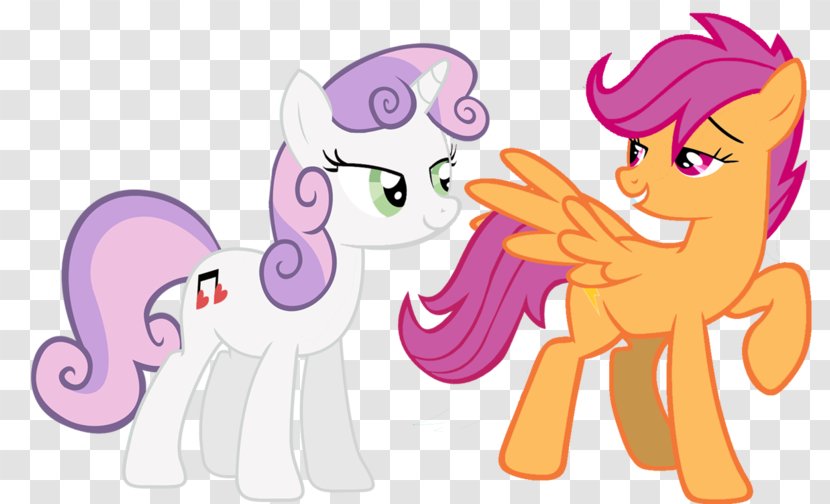 Scootaloo Sweetie Belle Rarity Rainbow Dash Equestria Daily - Watercolor - Flower Transparent PNG