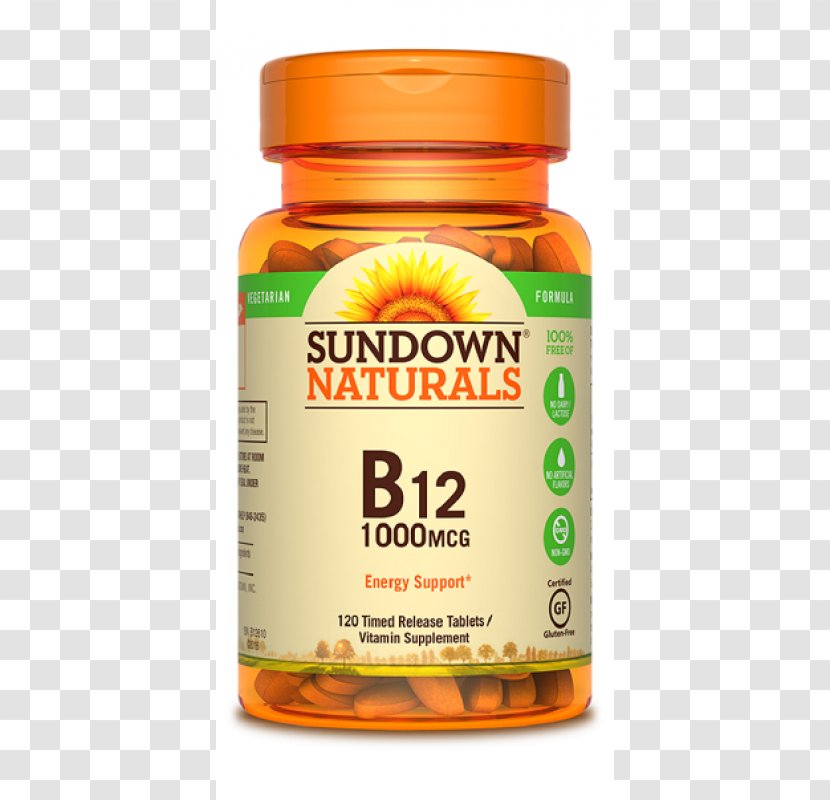 Dietary Supplement Vitamin B-12 B Vitamins Tablet - A Transparent PNG