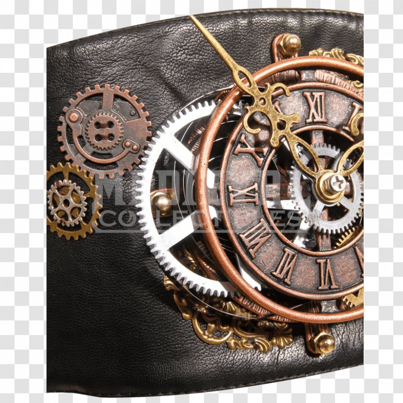 Steampunk Clock Belt Gear Gothic Fashion - Subculture Transparent PNG