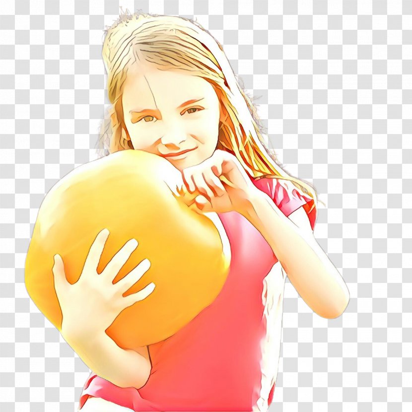 Yellow Gesture Happy Smile Ball Transparent PNG
