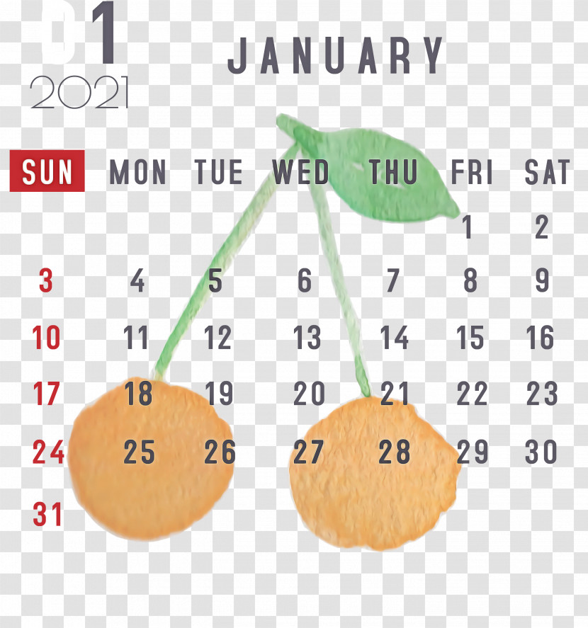 January January 2021 Printable Calendars January Calendar Transparent PNG