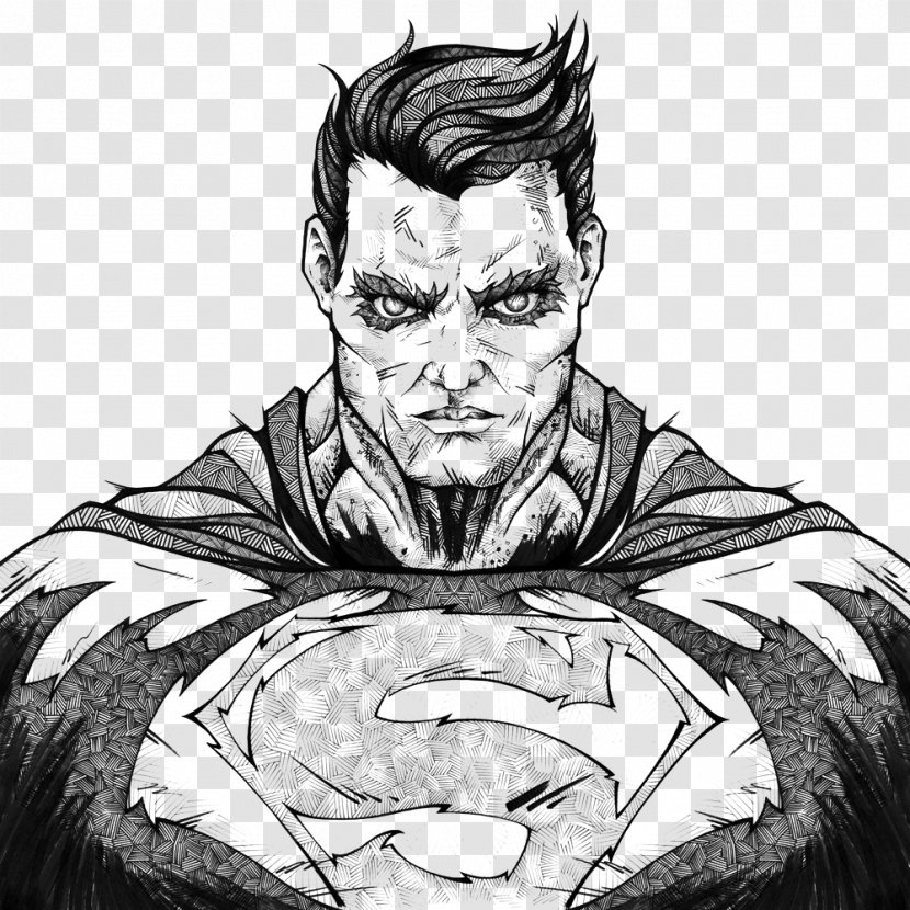 Superman Batman Drawing Joker - Dc Comics Transparent PNG