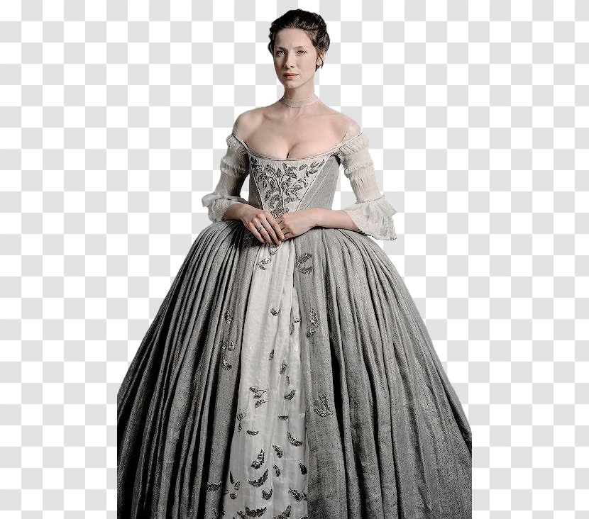 Claire Fraser Dress Clip Art - Shoulder - Outlander Transparent PNG