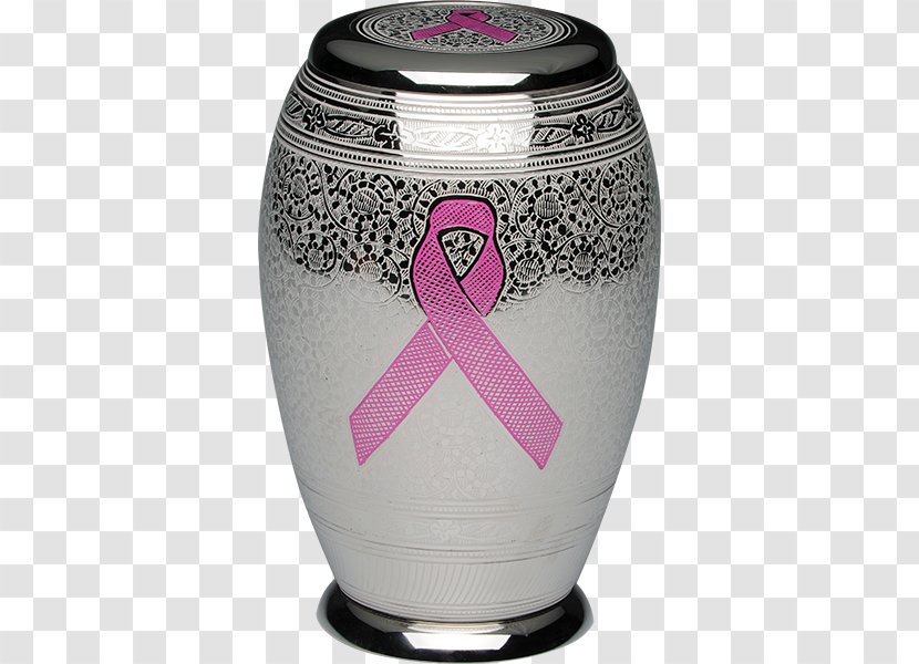 Urn Product Vase Purple - Pink Heart Necklace Transparent PNG