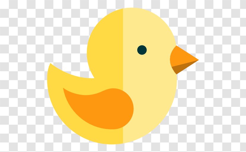 Clip Art - Orange - Yellow Cartoon Bird Transparent PNG