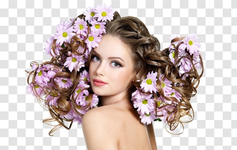 Hairstyle Model Woman Royalty-free - Heart - Hair Transparent PNG