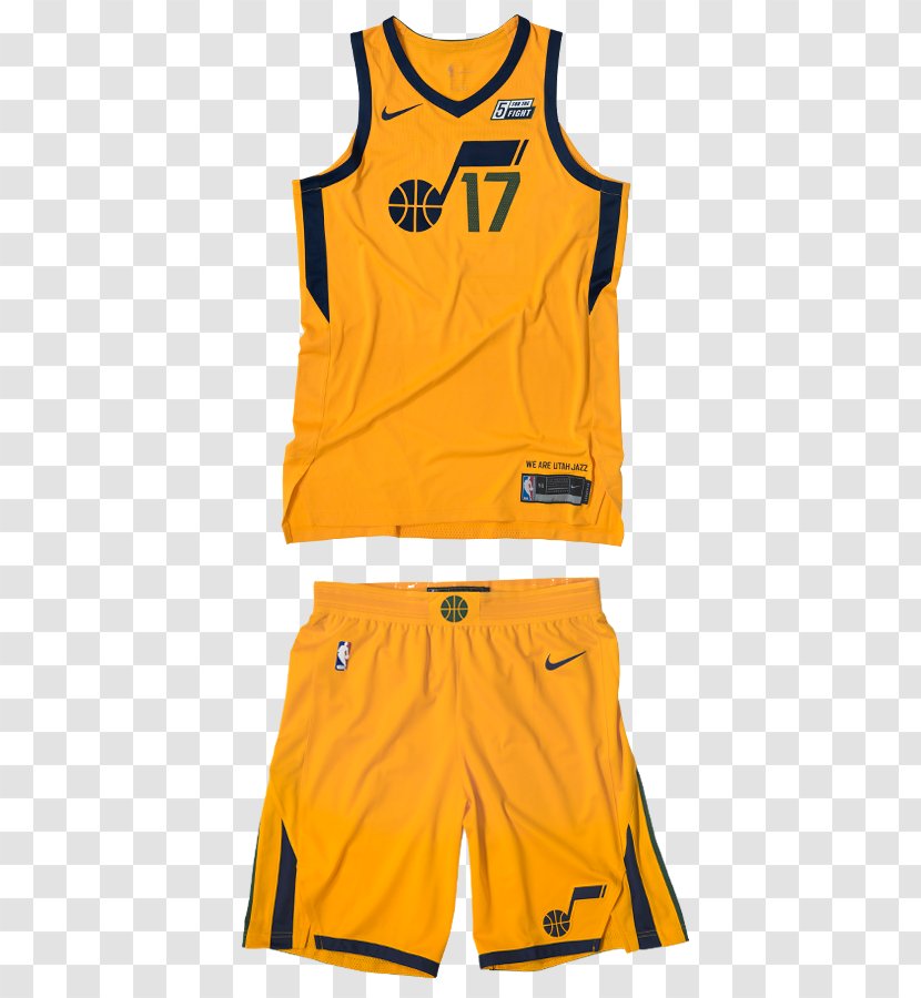 Utah Jazz 2017–18 NBA Season Denver Nuggets Basketball Jersey - Sleeve - Team Uniform Transparent PNG