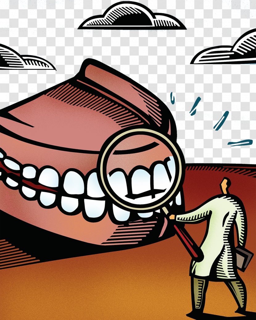 Dentistry Dentures Tooth Pathology - Frame - Model Illustration Transparent PNG