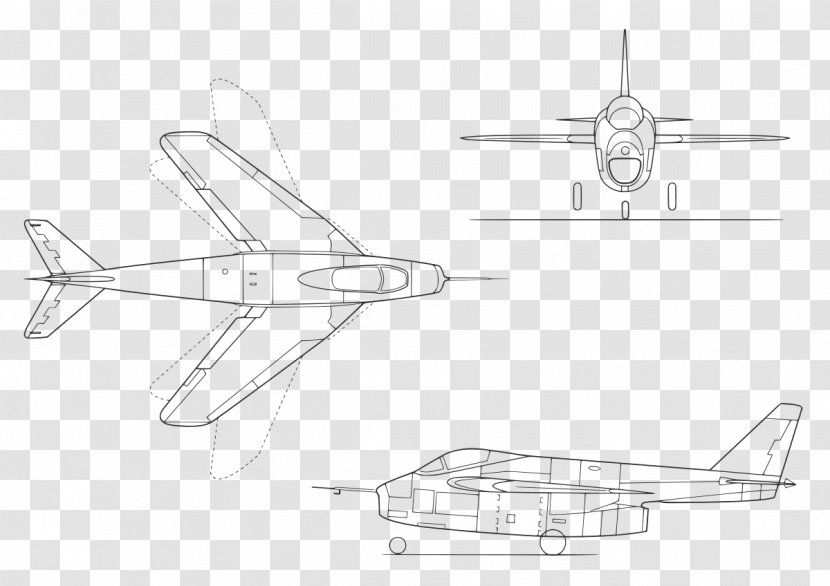 Bell X-5 Messerschmitt P.1101 Airplane Aircraft - Flight Transparent PNG