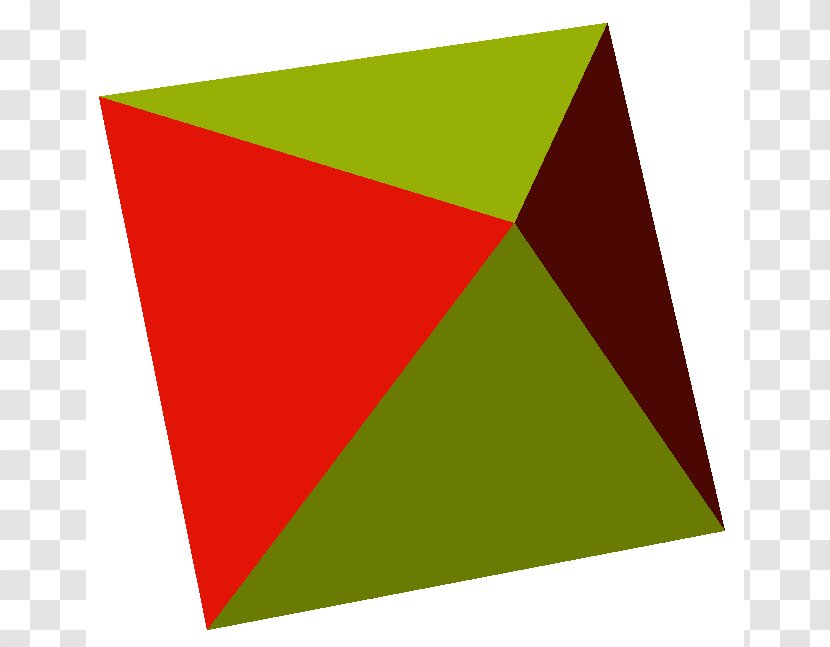 Triangle Octahedron Uniform Polyhedron Vertex - Face - Irregular Geometry Transparent PNG