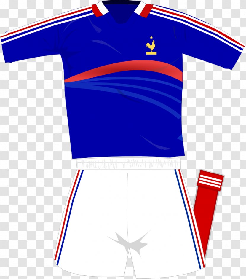 France National Football Team Sports Fan Jersey Cheerleading Uniforms - Sleeve Transparent PNG