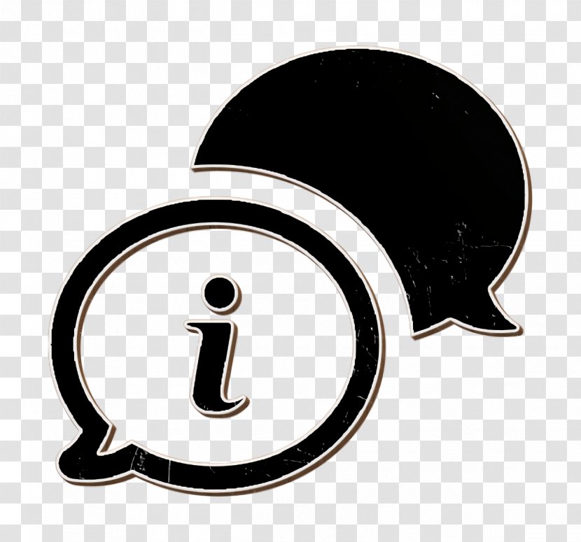 Ecommerce Icon Conversation Chat - Symbol - Smile Blackandwhite Transparent PNG