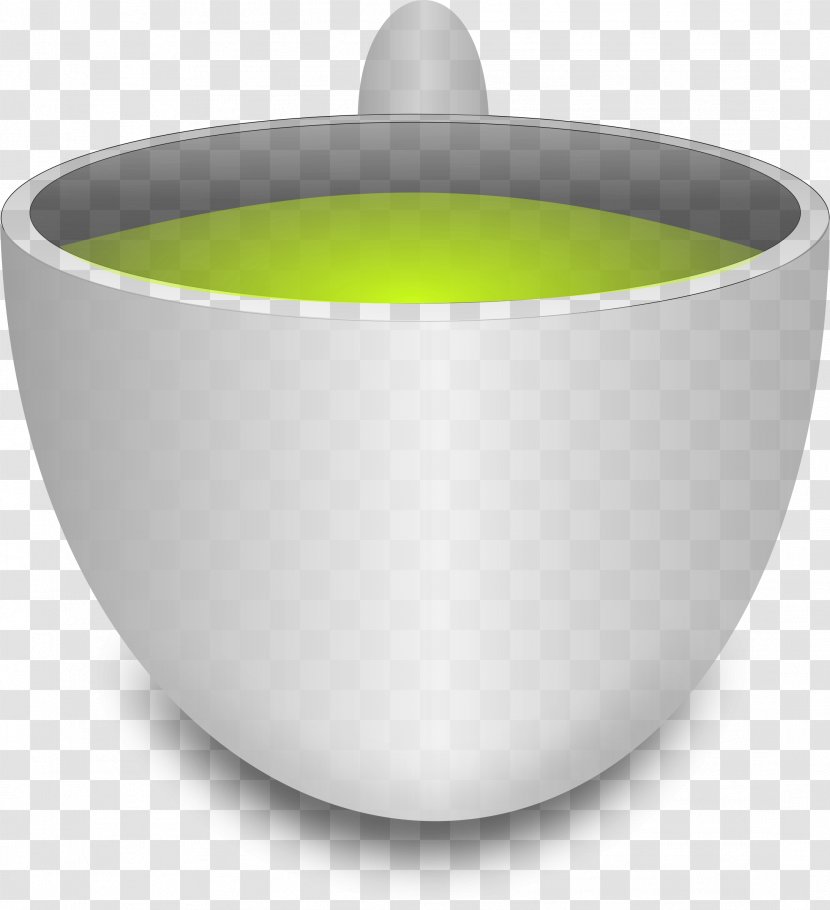 Bowl Ceramic Yellow - Saucer - Green Tea Cup Image Transparent PNG