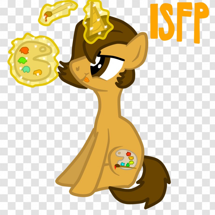 Giraffe Artist Myers–Briggs Type Indicator ISFP - Pony Transparent PNG