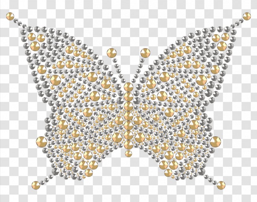 Butterfly Download Icon - Moths And Butterflies - Gold Jewellery Transparent PNG