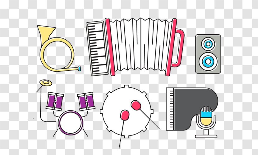 Musical Instrument Drum - Tree - Stereo Microphone Accordion Transparent PNG