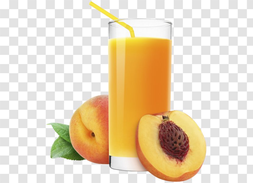 Juice Peach Smoothie Drink Fruit - Lemon Transparent PNG