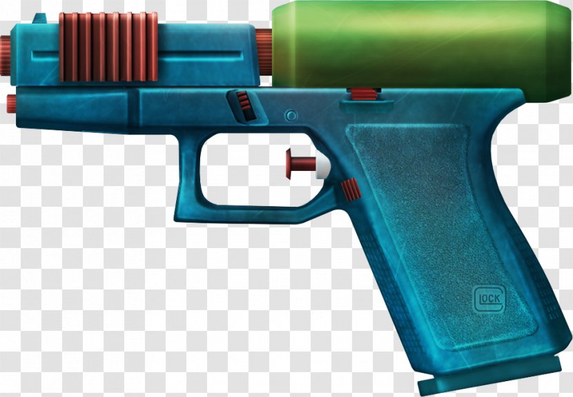 Combat Arms Weapon Gun Firearm Pistol - Silhouette - Watergun Transparent PNG