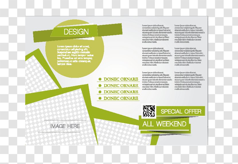 Template Brochure Flyer - Designer - Business Design Vector Material Transparent PNG