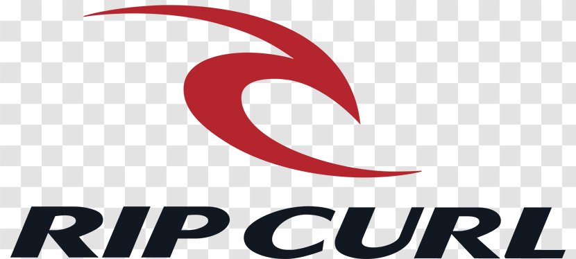 Rip Curl Logo Surfing Clothing Surfwear - Surfboard Bite Transparent PNG